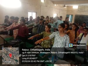 Pledge on 'Swachhata Hi sewa'