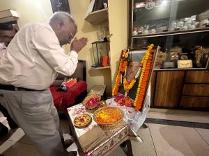 Showing Reverence to our Martyr Lt.Rajeev Pandey on his Birth Anniversary (11th April 2025)