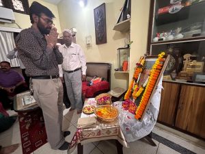 Showing Reverence to our Martyr Lt.Rajeev Pandey on his Birth Anniversary (11th April 2025)