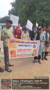 Aids awareness Rally on 16/10/25