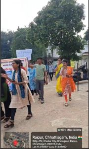 Aids awareness Rally on 16/10/25