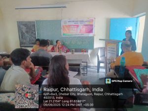QUIZ,SPEECH AND GROUP DISCUSSION  ON RAJAT JAYANTI  09/9/25
