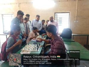 Chess Competition under SEWA -PAKHWADA  22/9/25